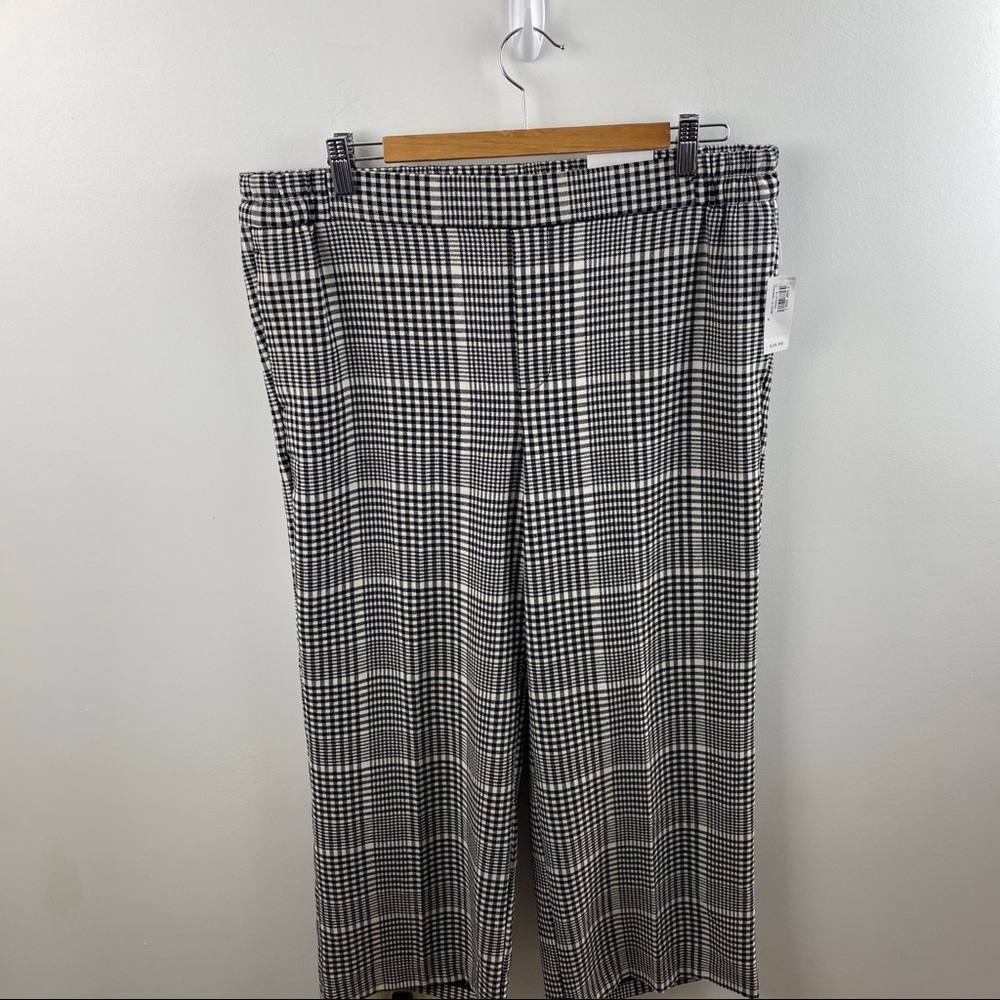 Old Navy Plaid Wide Leg Pants
